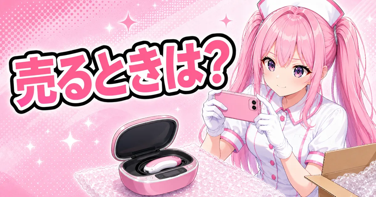 ケノンをメルカリで売るときの注意点