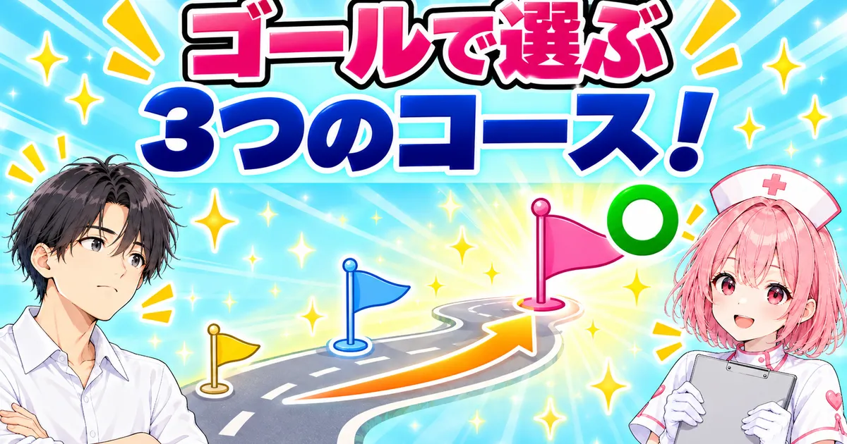 ヒゲ脱毛はゴールで選ぶ3つのコース